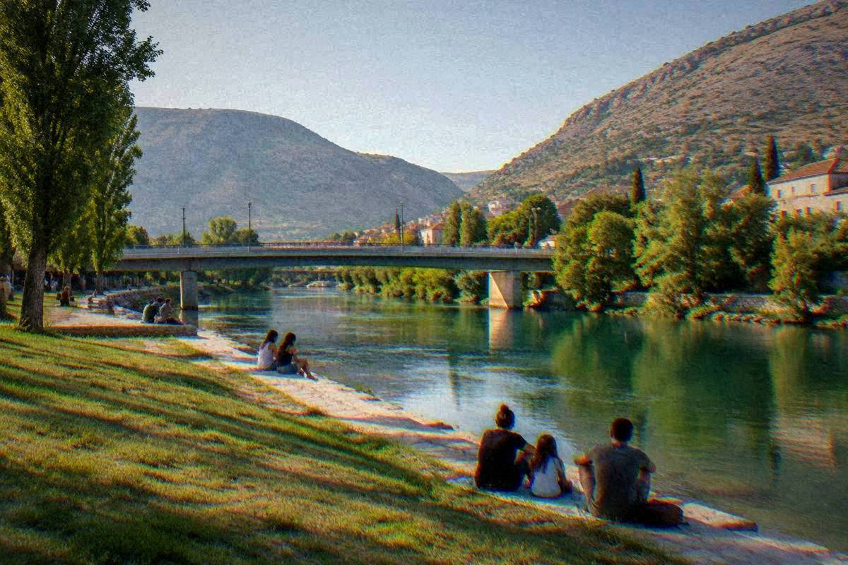 Mostar In Summer